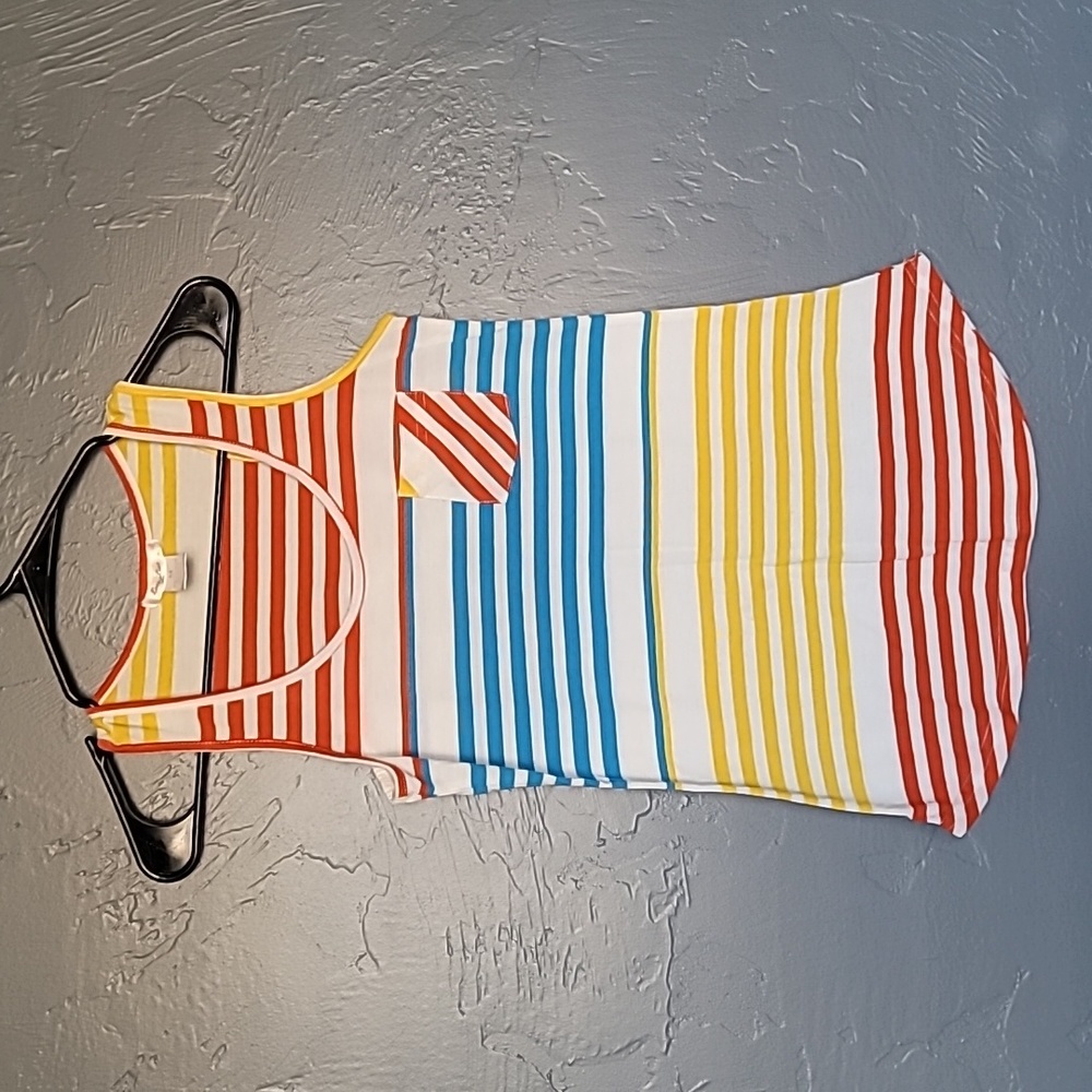 Love Love Lo Striped Tank Top EUC